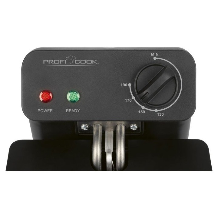 ProfiCook PC-FR 1325 Friggitrice singola 3 L Da banco 2000 W Nero