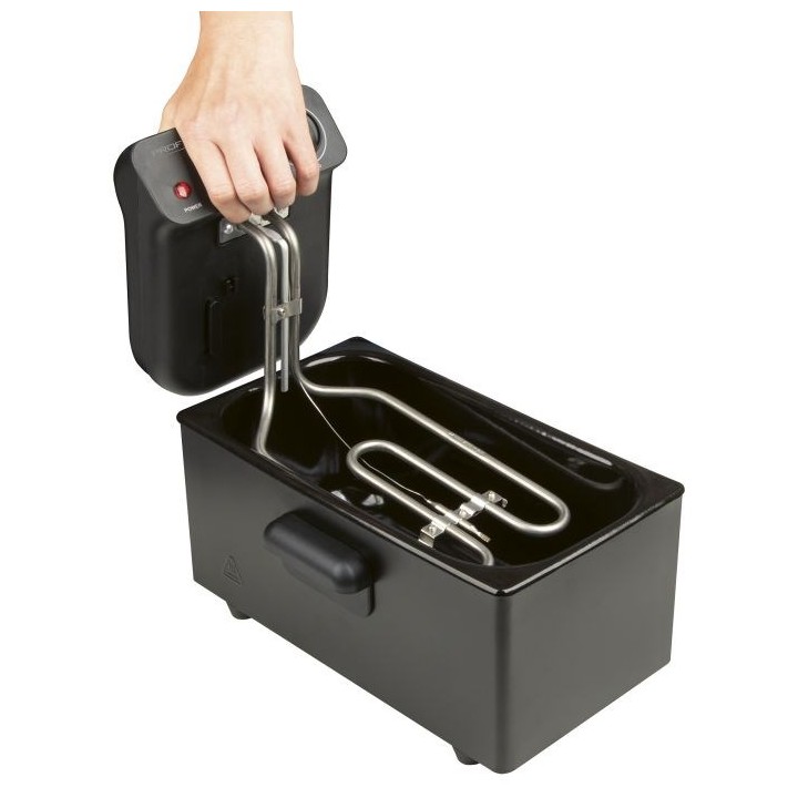ProfiCook PC-FR 1325 Friggitrice singola 3 L Da banco 2000 W Nero