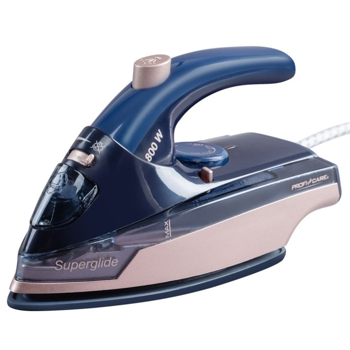 ProfiCare PC-DB 3125 Ferro a vapore Piastra in ceramica 800 W Rosa blu