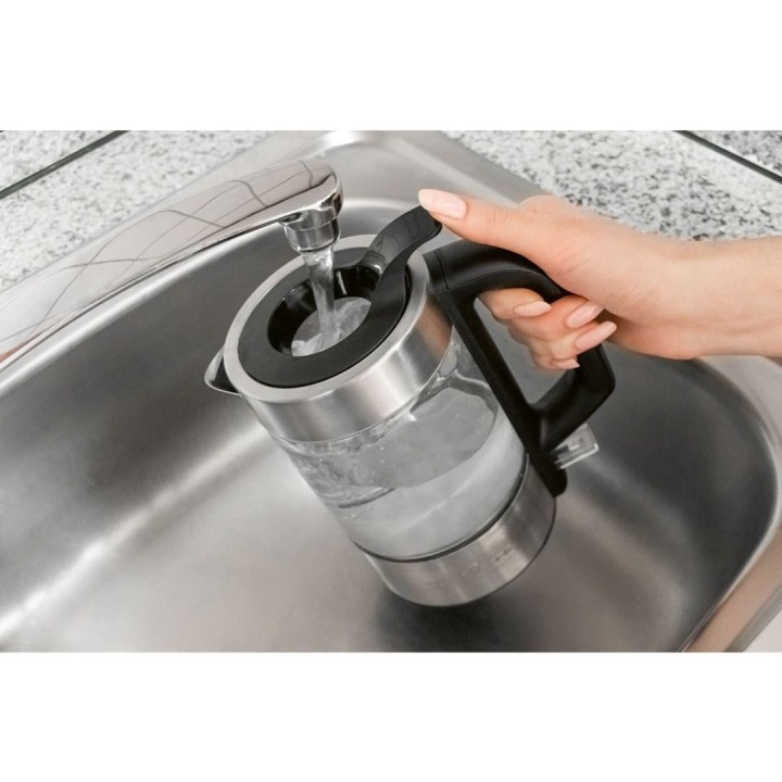 ProfiCook PC-WKS 1229 G bollitore elettrico 1 L 1600 W Acciaio inox Trasparente