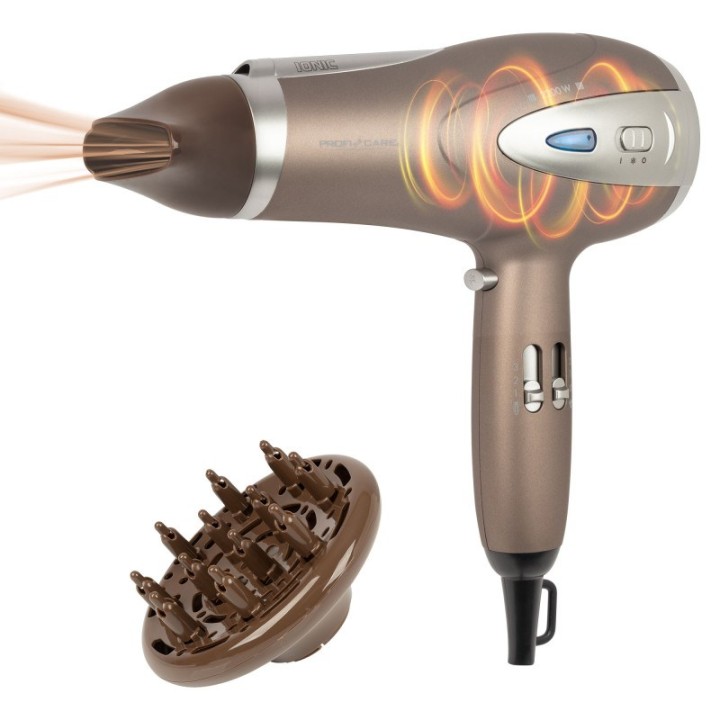 ProfiCare PC-HTD 3113 asciugacapelli 2200 W Marrone
