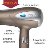 ProfiCare PC-HTD 3113 asciugacapelli 2200 W Marrone