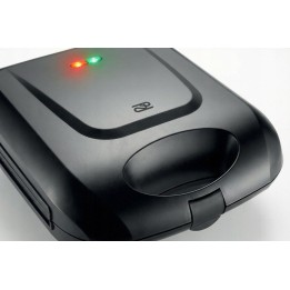 Promis STP 25 XXL macchina per sandwich 4 toast 1400 W nera