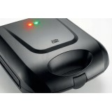 Promis STP 25 XXL macchina per sandwich 4 toast 1400 W nera