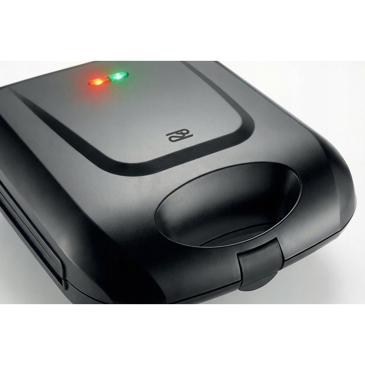 Promis STP 25 XXL macchina per sandwich 4 toast 1400 W nera