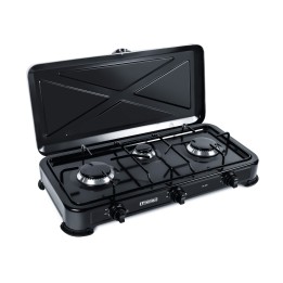 Promis KG300C cucina a gas 3 fuochi nera