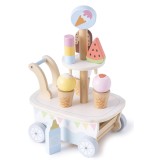 Promis carrello gelateria in legno per bambini