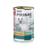 PUPIL Prime Ricco di manzo e fegato - cibo umido per gatti - 400g