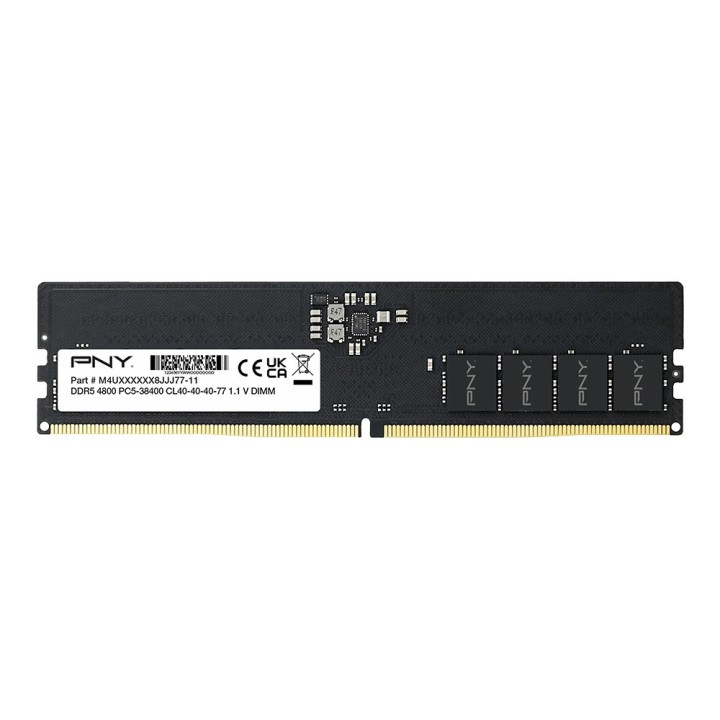 PNY MD16GSD54800-SB modulo di memoria 16 GB 1 x 16 GB DDR5 ECC