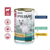 PUPIL Prime Ricco di manzo e fegato - cibo umido per gatti - 400g