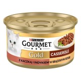 GOURMET GOLD - Casserole anatra e tacchino 85g