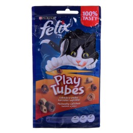 FELIX Play Tubes Pollo Fegato - cibo secco per gatti - 50 g