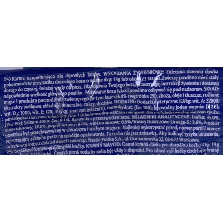 FELIX Play Tubes Pollo Fegato - cibo secco per gatti - 50 g