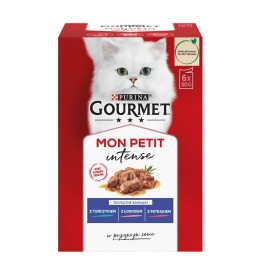 GOURMET Mon Petit Fish Mix - cibo umido per gatti - 6 x 50 g