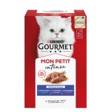 GOURMET Mon Petit Fish Mix - cibo umido per gatti - 6 x 50 g