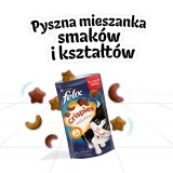 FELIX Crispies Manzo Pollo - cibo secco per gatti - 45 g