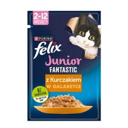 Felix Fantastic Junior - cibo umido per gatti - 85 g