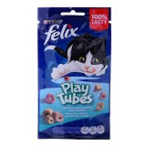 FELIX Play Tubes Pesce Gamberetti - cibo secco per gatti - 50 g