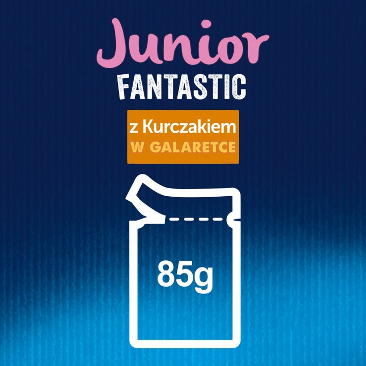 Felix Fantastic Junior - cibo umido per gatti - 85 g