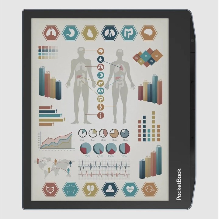 Ebook PocketBook Era Color 700 7 E-Ink Kaleido 3 32GB WI-FI Mare tempestoso