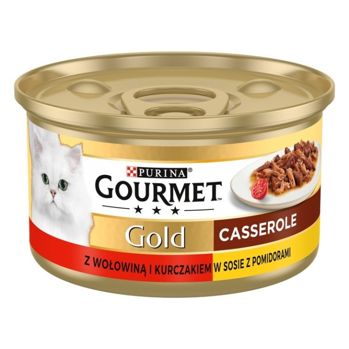 GOURMET GOLD - Casserole manzo e pollo 85g