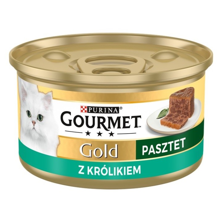 GOURMET Gold Coniglio - cibo umido per gatti - 85g