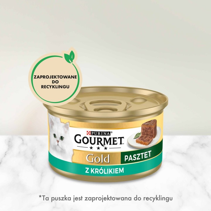 GOURMET Gold Coniglio - cibo umido per gatti - 85g