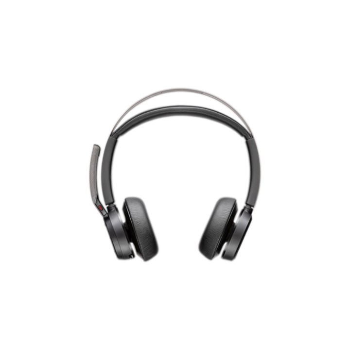 HP Poly Voyager Focus 2-M USB-C-C Cuffia USB-C/A Adattatore Stand di ricarica
