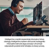 HP Poly Voyager Focus 2-M USB-C-C Cuffia USB-C/A Adattatore Stand di ricarica