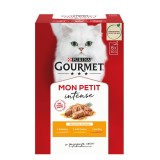 GOURMET Mon Petit Poultry Mix - cibo umido per gatti - 6 x 50 g