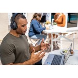 Headset Poly Voyager Surround 80 UC Microsoft Teams Certified USB-C + adattatore USB-C/A