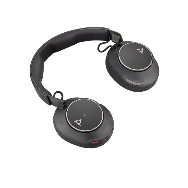 Headset Poly Voyager Surround 80 UC Microsoft Teams Certified USB-C + adattatore USB-C/A