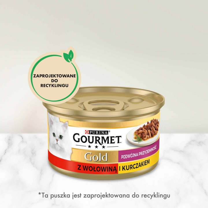 Gourmet Gold - Mix Manzo e Pollo 85g