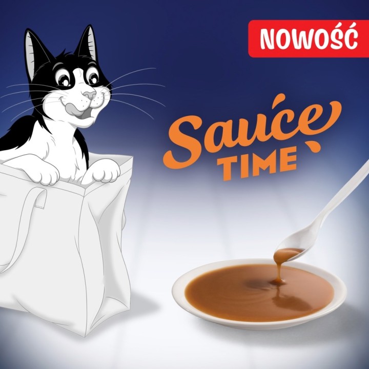 PURINA Felix Sauce Time - cibo umido per gatti - 6x40g