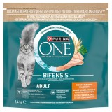 PURINA One Bifensis Adult Ricco di pollo - cibo secco per gatti - 1 4kg