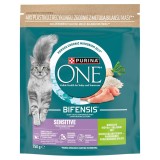 PURINA One Bifensis Sensitive Ricco di tacchino - cibo secco per gatti - 750g