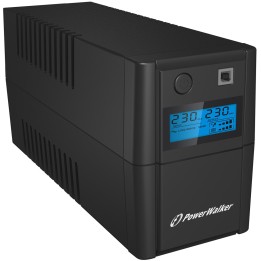 PowerWalker VI 850 SHL Schuko alimentatore ininterrotto (UPS) Line-Interactive 0.85 kVA 480 W 2 AC prese