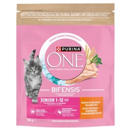 PURINA One Bifensis Junior Ricco di pollo - cibo secco per gatti - 750g