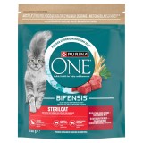 PURINA One Bifensis Sterilcat ricco di manzo - cibo secco per gatti - 750g