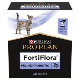 PURINA Pro Plan FortiFlora - Integratore per il tuo gatto - 30 x 1g