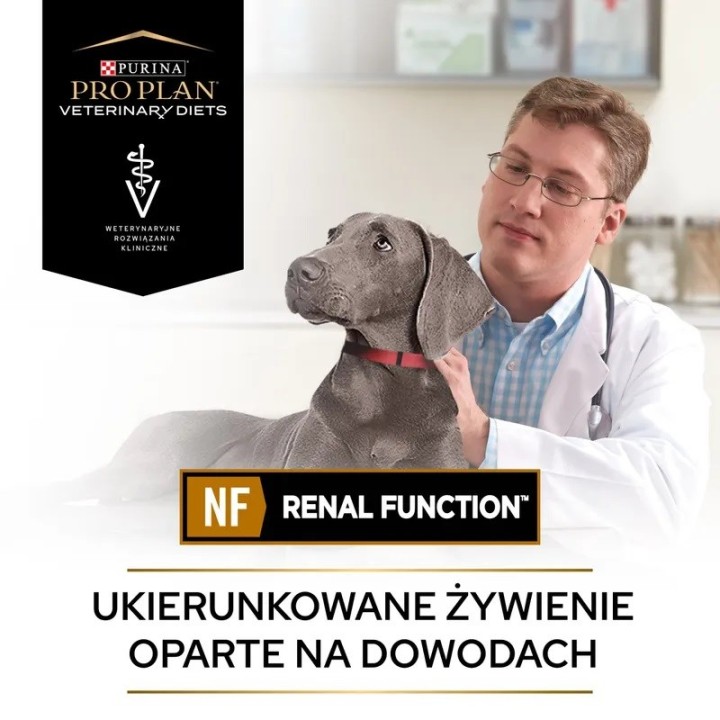 PURINA Pro Plan Veterinary Diets NF Renal Function - Cibo umido per cani - 400 g