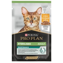 PURINA Pro Plan Cat Sterilised Maintenance Pollo - cibo umido per gatti - 85 g