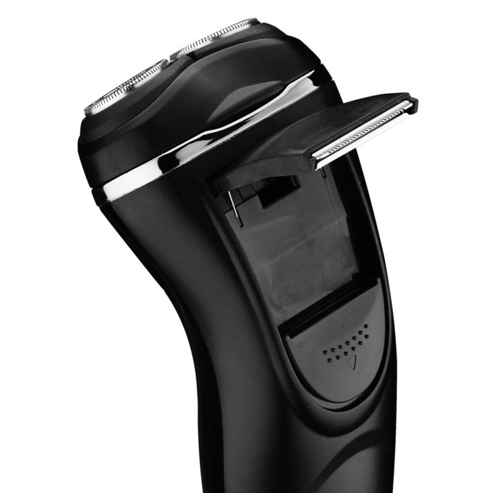 PRIME3 SRS11 Rasoio da uomo Rasoio rotante Trimmer nero argento