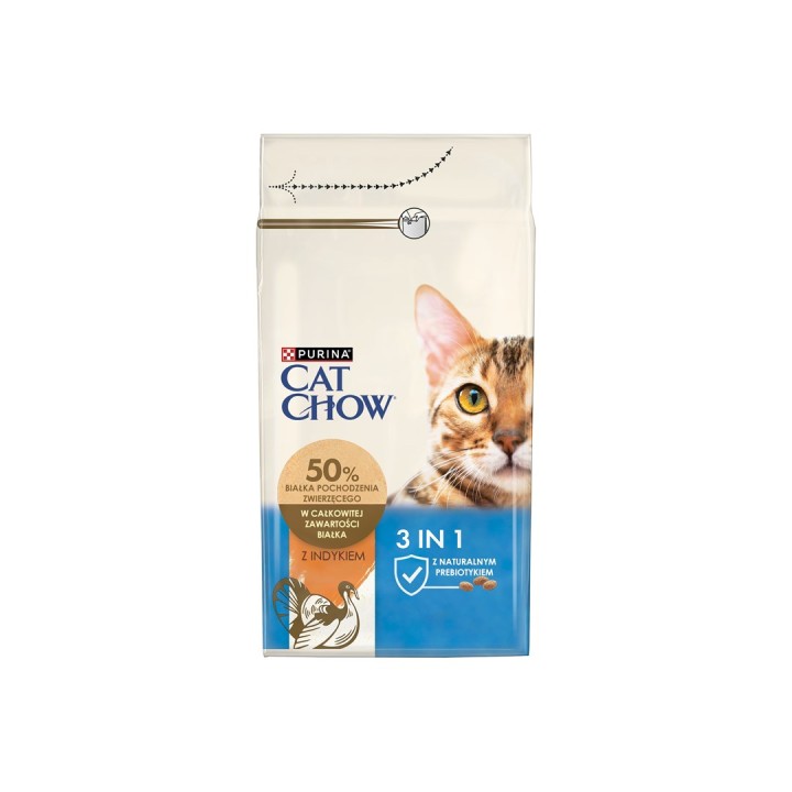 Purina CAT CHOW cibo secco per gatti 1.5 kg Adult Tacchino