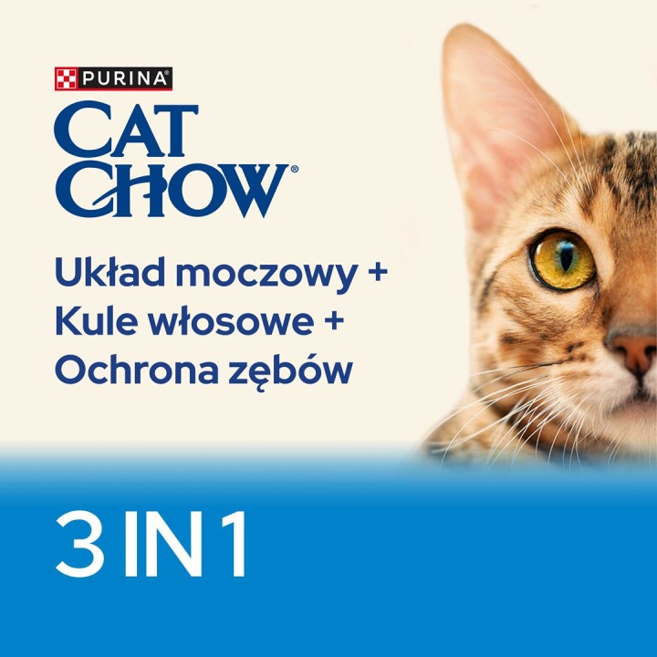 Purina CAT CHOW cibo secco per gatti 1.5 kg Adult Tacchino