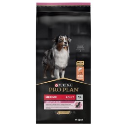 Purina Medium Adult Sensitive Skin 14 kg Salmone