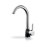 Pyramis Miscelatore da cucina Bello Duo 090927138 Granito argento/nero puntinato