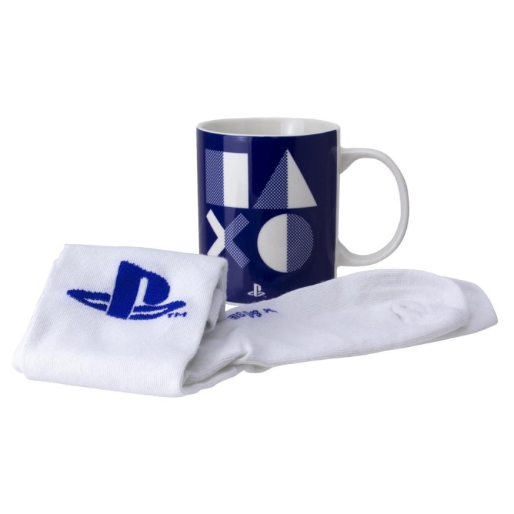 PLAYSTATION 5 - SET TAZZA + CALZINI