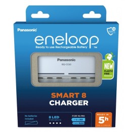 Caricabatterie PANASONIC Eneloop Smart 8 BQ-CC63 (BQ-CC63E ERP)