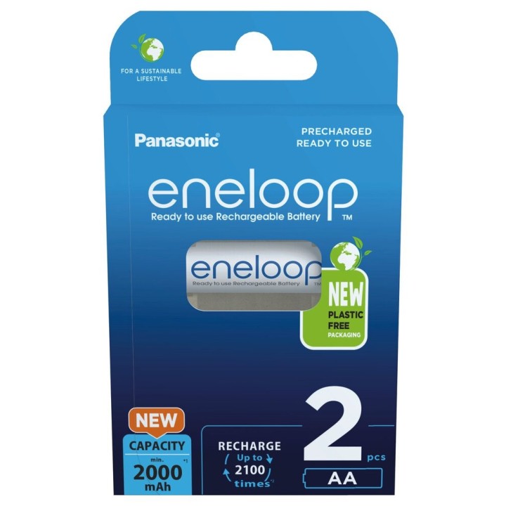 Batterie ricaricabili PANASONIC ENELOOP AA 2000 mAh 2 szt (BK-3MCDE/2CP)